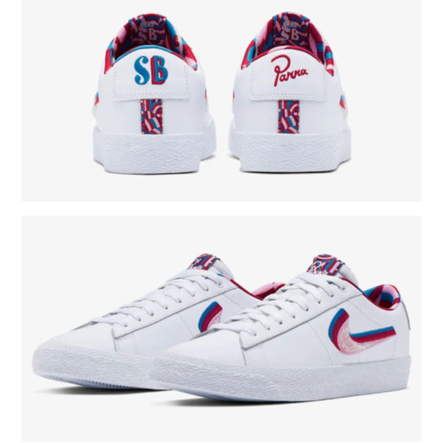 parra nike sb blazer GT QSスニーカー