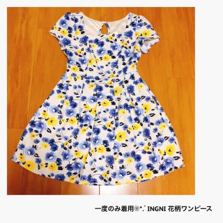 イング(INGNI)の☆売り切りセール☆INGNI ワンピース 花柄(ミニワンピース)