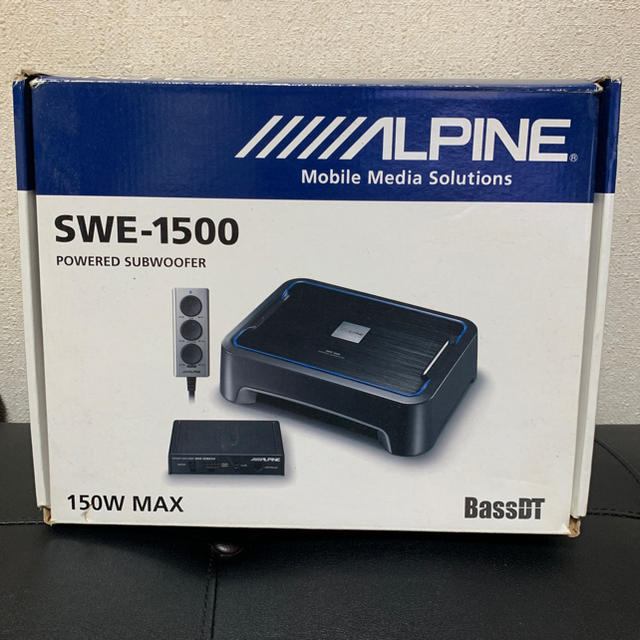 ALPINE SWE-1500 サブウーファー