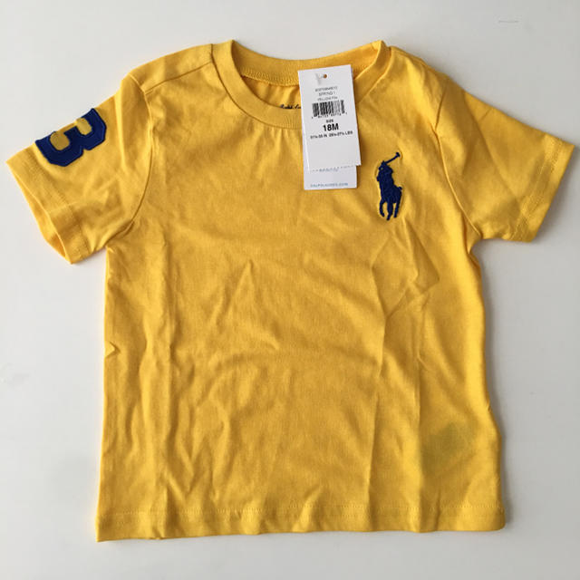 POLO RALPH LAUREN(ポロラルフローレン)のmacaron32様専用 新品 ラルフローレン ベビー 18M 85 Tシャツ キッズ/ベビー/マタニティのベビー服(~85cm)(Ｔシャツ)の商品写真