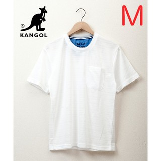 カンゴール(KANGOL)の【新品未使用】Mサイズ  カンゴール シンプルTシャツ ホワイト！(Tシャツ/カットソー(半袖/袖なし))