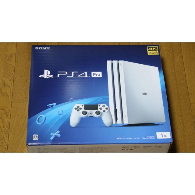 PlayStation4 - PS4 PRO グレイシャー・ホワイト 1TB CUH-7200BB02の+