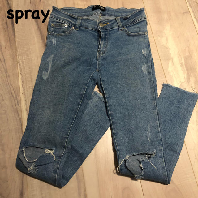 SpRay(スプレイ)のspray スキニーパンツ レディースのパンツ(スキニーパンツ)の商品写真