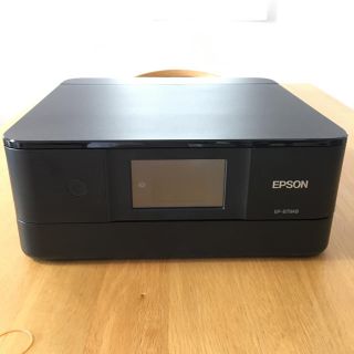 エプソン(EPSON)のEPSON カラリオプリンターEP-879AB 純正インクカートリッジ5色付(PC周辺機器)