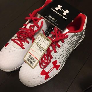 UNDER ARMOUR (アンダーアーマー)子供野球スパイク 23.5未使用品