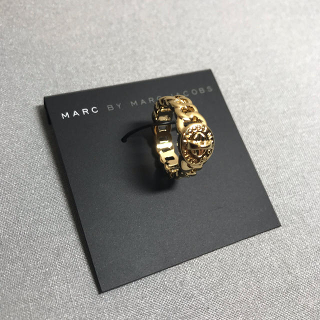 MARC BY MARC JACOBS(マークバイマークジェイコブス)の【定価の70%引き】Marc by Marc Jacobs　新品 指輪　ゴールド レディースのアクセサリー(リング(指輪))の商品写真