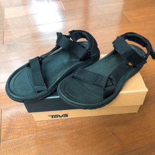 テバ(Teva)のテバ ハリケーン ブラック 23cm US6(サンダル)