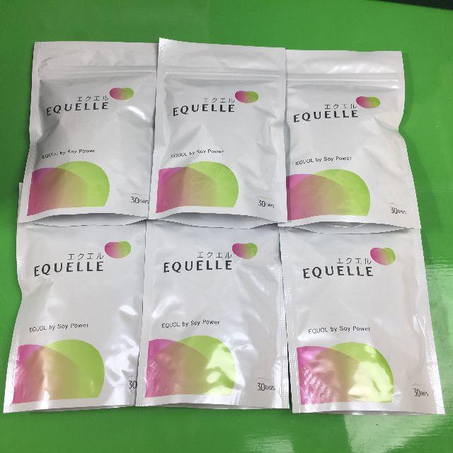 EQUELLE エクエル パウチ 120粒30日分×6袋 新品未開封 送料込み健康食品