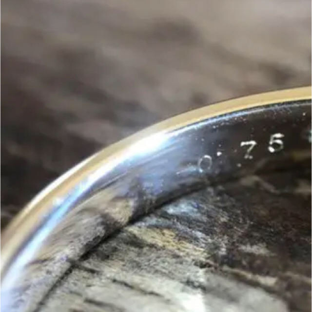 k18 ダイヤモンドリング   ダイヤモンドエタニティリング レディースのアクセサリー(リング(指輪))の商品写真
