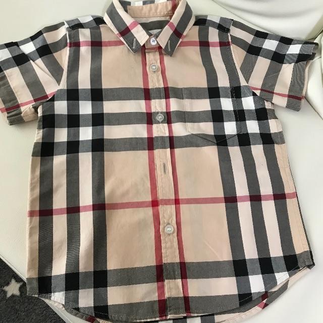 BURBERRY(バーバリー)のバーバリー  ワイシャツ キッズ/ベビー/マタニティのキッズ服男の子用(90cm~)(ブラウス)の商品写真