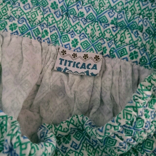 titicaca(チチカカ)のチチカカ⭐綿100%のスカート レディースのスカート(ひざ丈スカート)の商品写真