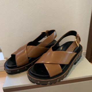 マルニ(Marni)のMARNI マルニ レザーサンダル(サンダル)