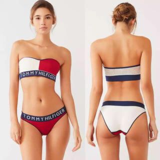 トミーヒルフィガー(TOMMY HILFIGER)のTOMMY HILFIGER バンドゥビキニ Sサイズ(水着)