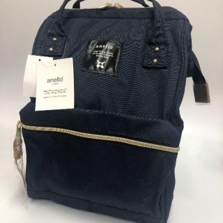 アネロ(anello)の【セール！】新品 正規品 アネロ 口金ミニリュック AT-B0197　NV(リュック/バックパック)