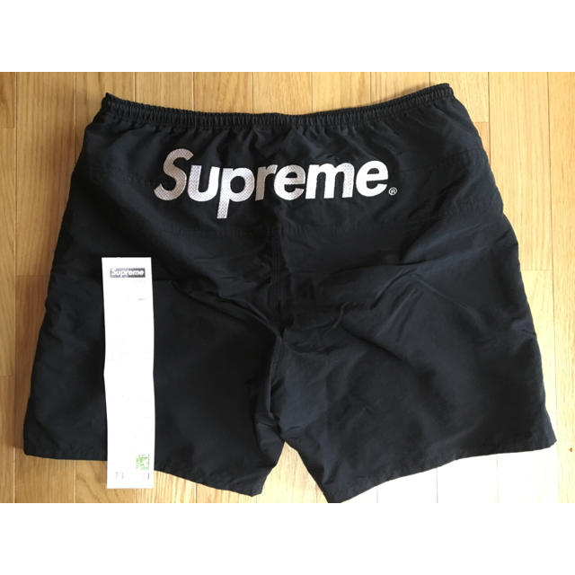 Supreme split logo water short XL レシート有