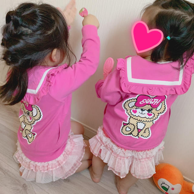 EARTHMAGIC(アースマジック)のお友達❤️❤️ キッズ/ベビー/マタニティのキッズ服女の子用(90cm~)(スカート)の商品写真