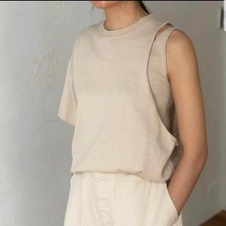 トゥデイフル(TODAYFUL)のTODAYFUL トゥデイフル
Asymmetry Ensemble Knit (カットソー(半袖/袖なし))