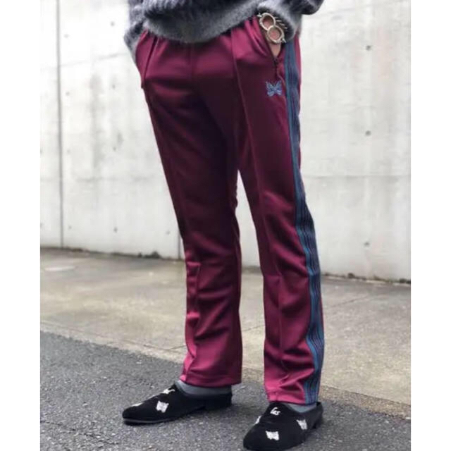 Needles(ニードルス)のneedles track pant narrow marron xs メンズのパンツ(その他)の商品写真