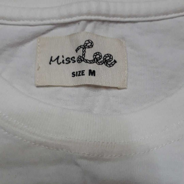 【希少品】Miss Lee Tシャツ    白① レディースのトップス(Tシャツ(半袖/袖なし))の商品写真