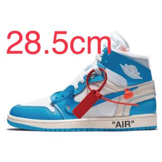 ナイキ(NIKE)のAIR JORDAN1 × off-white UNC(スニーカー)