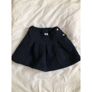 プチバトー(PETIT BATEAU)のPETIT BATEAU  3ans/95cm アラン編み模様コットンスカート(スカート)