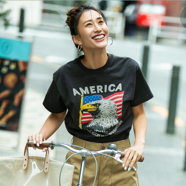 シンゾーン AMERICAN EAGLE Tシャツ