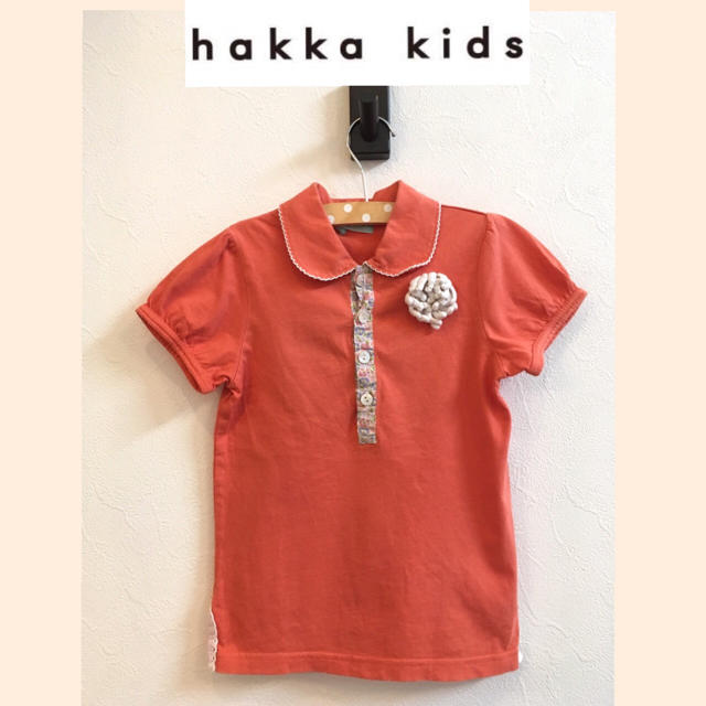 hakka kids(ハッカキッズ)のHAKKA 120cm 可愛いシャツ キッズ/ベビー/マタニティのキッズ服女の子用(90cm~)(Tシャツ/カットソー)の商品写真
