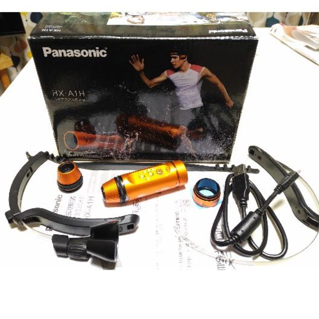 【ほぼ未使用】Panasonic HX-A1H ウェアラブルカメラ