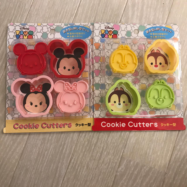 Disney ミッキー ミニー クッキー型 ディズニー チップ デイル ツムツムの通販 By みるく S Shop ディズニーならラクマ