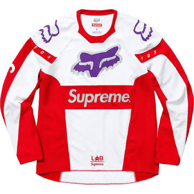 専用  supreme fox racing jersey