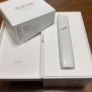 アイコス(IQOS)のiQOS 3 MULTI 白 中古 美品(タバコグッズ)