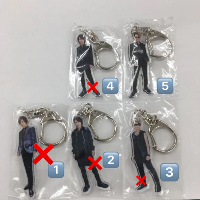 BREAKERZ 12th Anniversary ライブ アクリルキーホルダー エンタメ/ホビーのタレントグッズ(ミュージシャン)の商品写真