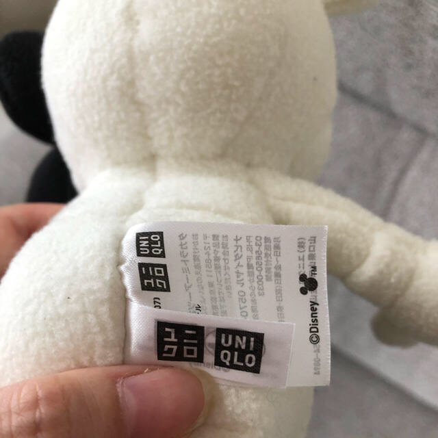 UNIQLO(ユニクロ)のUNIQLO ミッキーぬいぐるみ キッズ/ベビー/マタニティのおもちゃ(ぬいぐるみ/人形)の商品写真