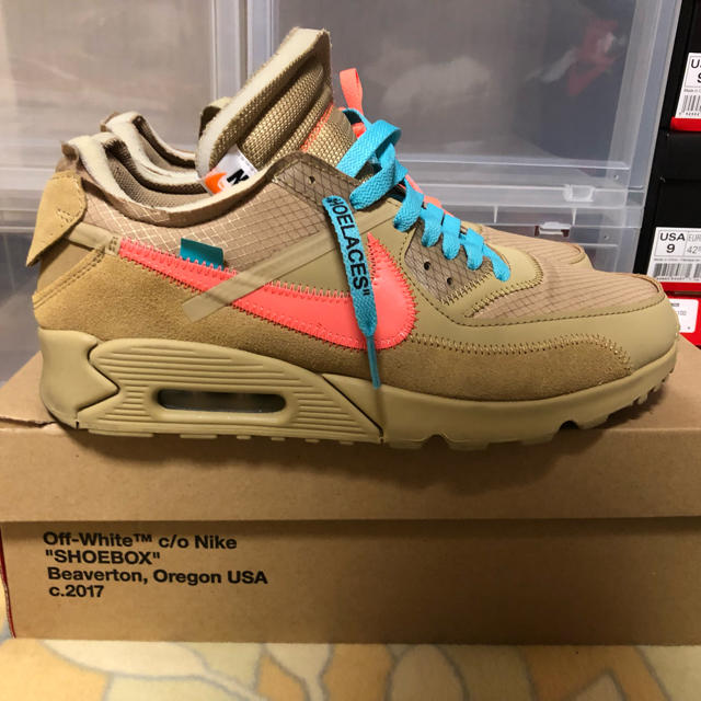 nike off-white the ten air max  27.5cm