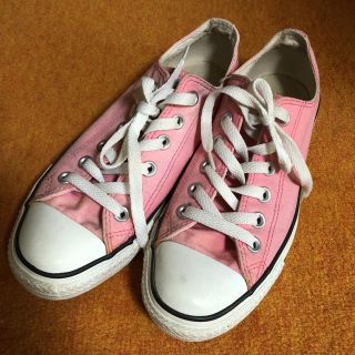 コンバース(CONVERSE)の☆コンバース☆オールスター☆スニーカー☆ピンク☆24cm☆(スニーカー)