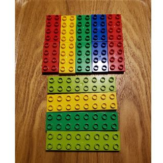 レゴ(Lego)のひちぃ様　レゴ　デュプロ　薄いプレート　セット①(積み木/ブロック)