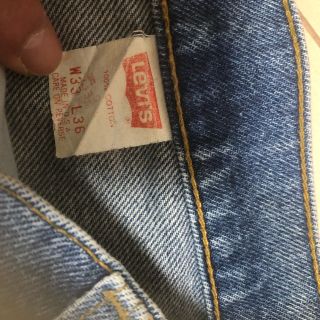 levi's リーバイス ブラックデニム 517 オレンジタグ - デニム/ジーンズ