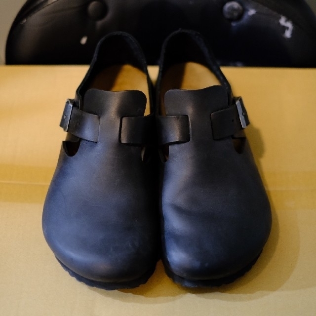 BIRKENSTOCK(ビルケンシュトック)のBIRKENSTOCK LONDON Schwarz EU39(25.0cm) メンズの靴/シューズ(スリッポン/モカシン)の商品写真