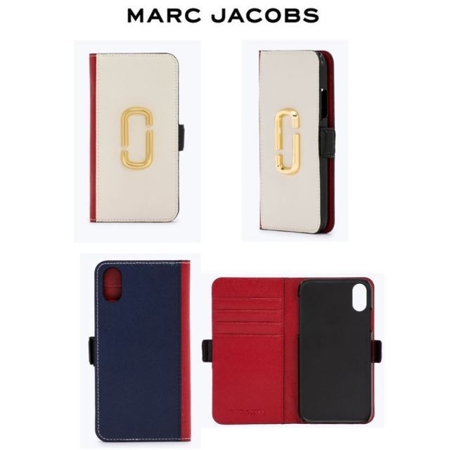 MARC JACOBS(マークジェイコブス)の【在庫あり即配送】スナップショットスマホカバーXS、Ｘ対応 スマホ/家電/カメラのスマホアクセサリー(iPhoneケース)の商品写真