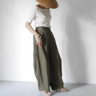 ドゥーズィエムクラス(DEUXIEME CLASSE)のargue vintage linen
mob pants(カジュアルパンツ)