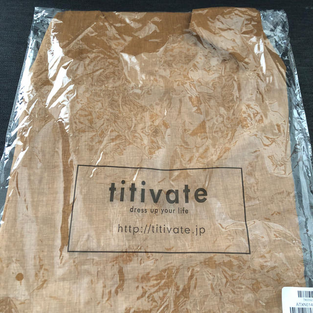 titivate(ティティベイト)のtitivate バックリボンワンピース レディースのワンピース(ロングワンピース/マキシワンピース)の商品写真