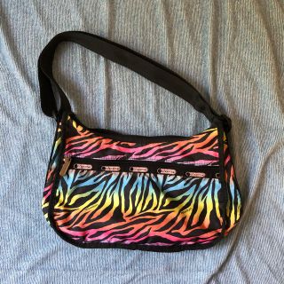 レスポートサック(LeSportsac)のレスポ ショルダーバッグ レインボーゼブラ柄(ショルダーバッグ)