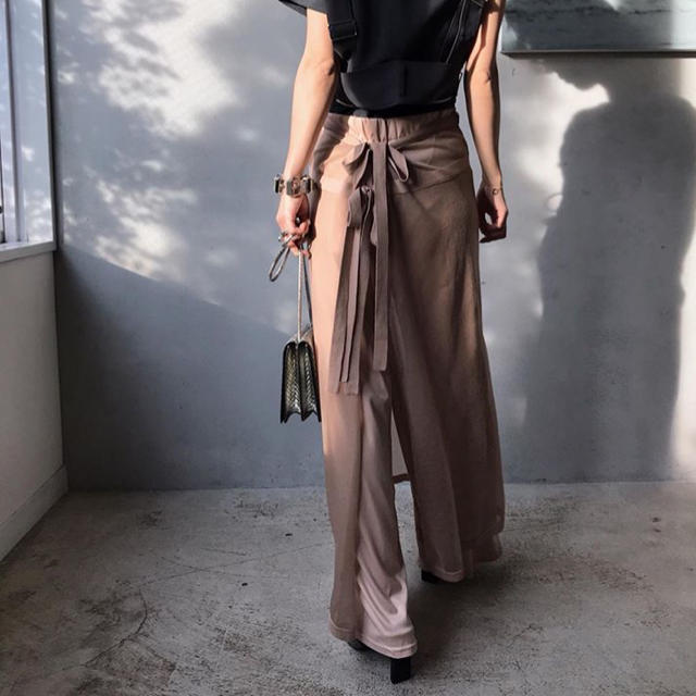 アメリヴィンテージ 21SS MEDI REFINED SHEER PANTS