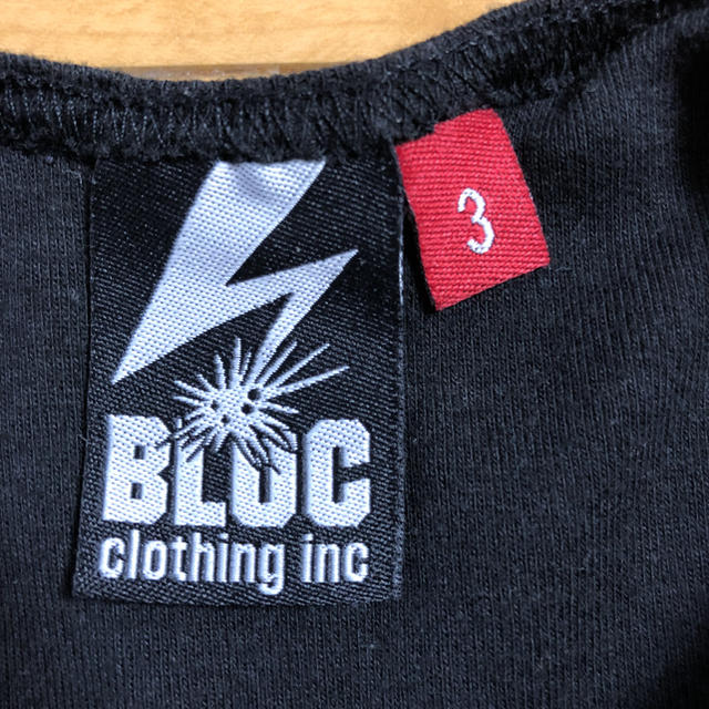BLOC(ブロック)のBLOC タンクトップ サイズ3 90㎝ キッズ/ベビー/マタニティのキッズ服男の子用(90cm~)(Tシャツ/カットソー)の商品写真