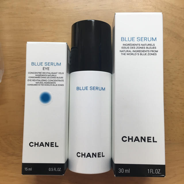 CHANEL(シャネル)のブルーセラム2本&ブルーセラムアイ1本 コスメ/美容のスキンケア/基礎化粧品(美容液)の商品写真