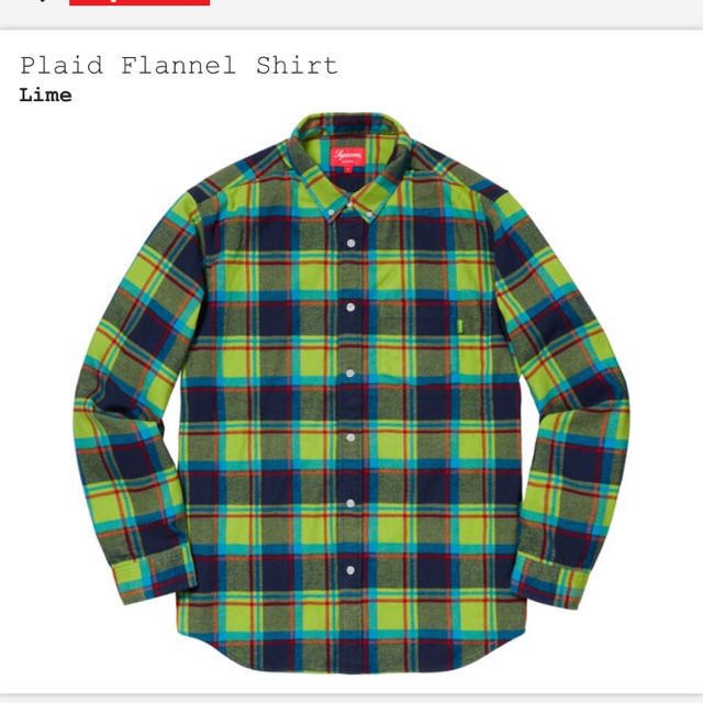 Supreme - Sサイズ Plaid Flannel Shirt supreme ネルシャツの通販 by