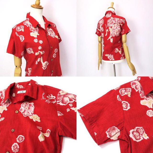 45rpm - 45rpm＆ 着物のような花模様染め コットンシャツ/アロハの通販 by kinta555's shop｜フォーティーファイブ