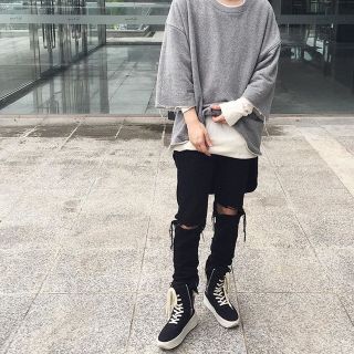 フィアオブゴッド(FEAR OF GOD)のFear of god インサイドアウト スウェット確実正規品(Tシャツ/カットソー(半袖/袖なし))