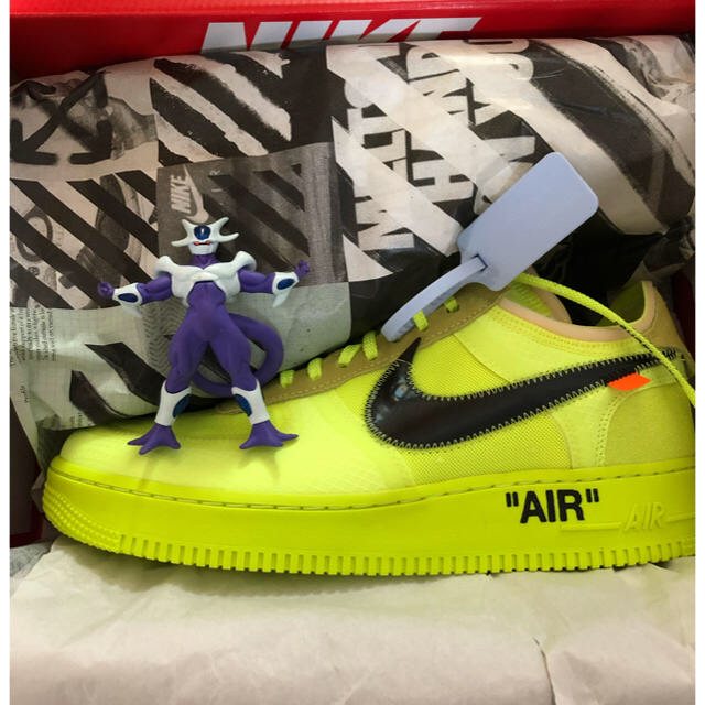 NIKE - NIKE AIR FORCE 1 LOW OFF-WHITE VOLT
