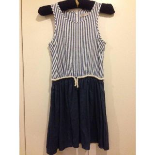 ザラキッズ(ZARA KIDS)のZara kids 夏用ワンピ 150cm前後用 お子様用にも(ミニワンピース)